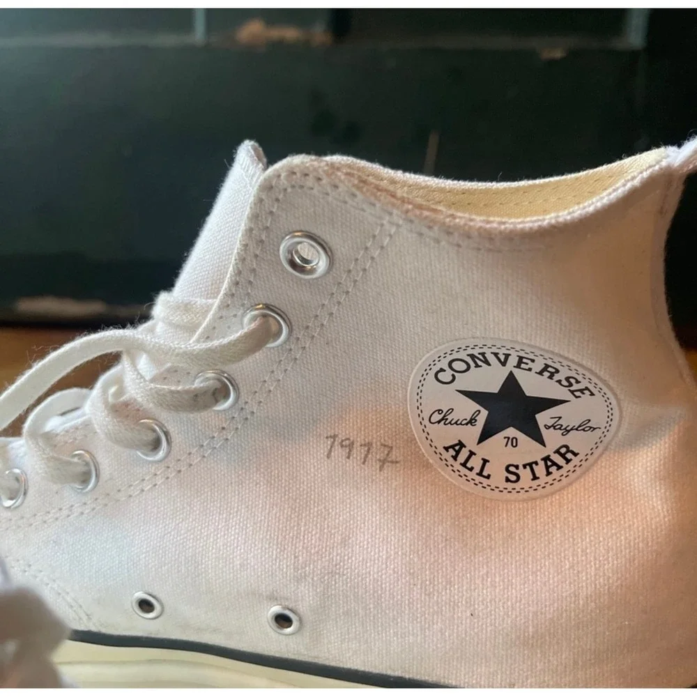 Converse JW Anderson Run Star Hike High Top Platform Sneakers White‎ Size 11 - Picture 6 of 7